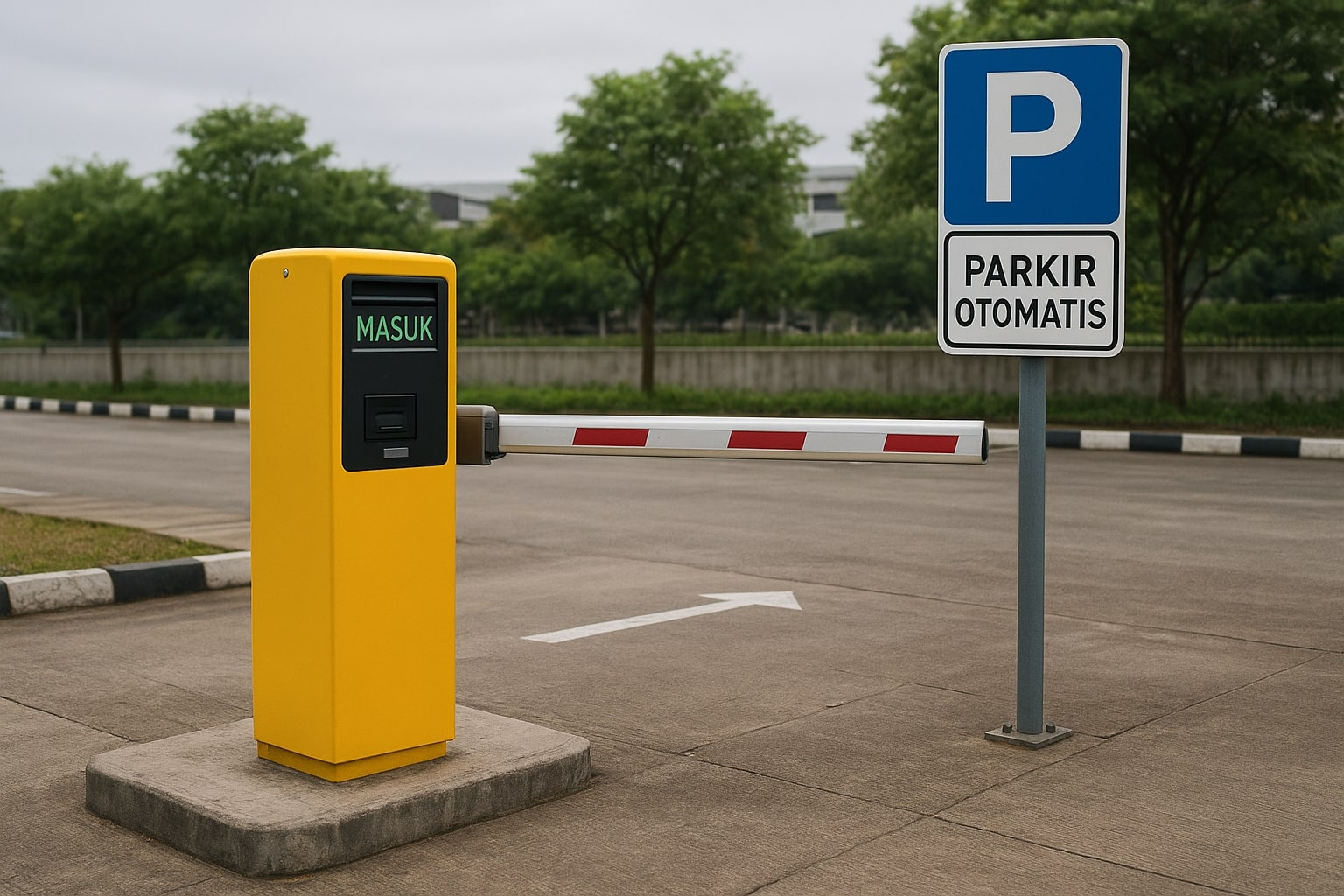 Integrasi Palang Parkir dengan RFID