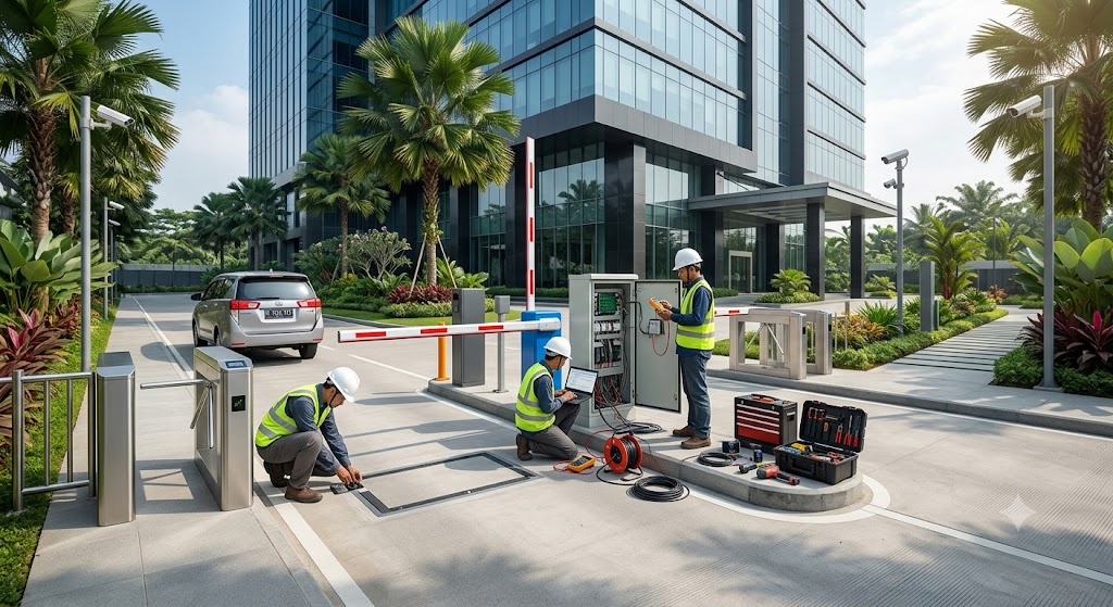 Jasa Instalasi Barrier Gate dan Palang Parkir